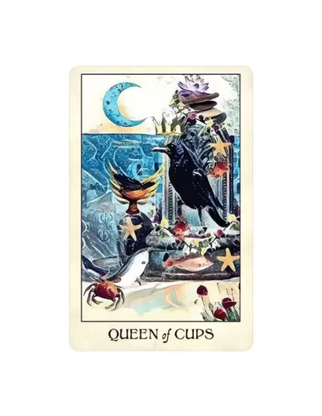 Crow Tarot Pocket Edition – Set tarot compact | Emagie.ro