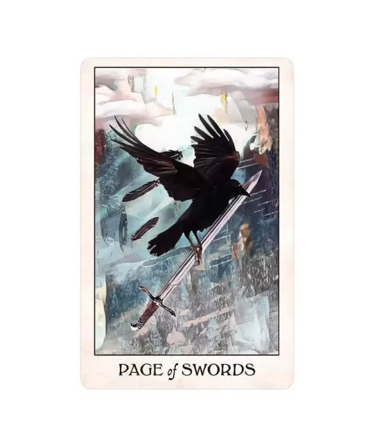 Crow Tarot Pocket Edition – Set tarot compact | Emagie.ro