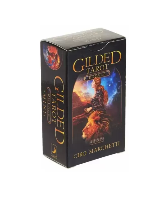 Gilded Tarot Royale Mini Cards – Elegant Tarot Set | Emagie.ro