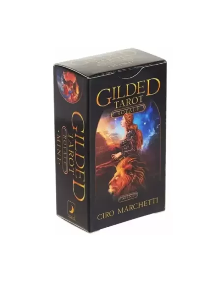 Gilded Tarot Royale Mini Cards – Elegant Tarot Set | Emagie.ro