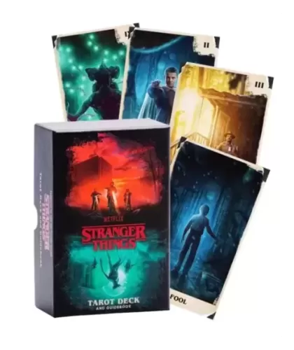 Stranger Things Tarot Deck And Guidebook – Set tarot captivant | Emagie.ro