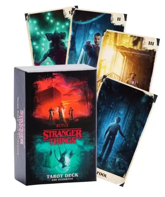 Stranger Things Tarot Deck And Guidebook – Set tarot captivant | Emagie.ro