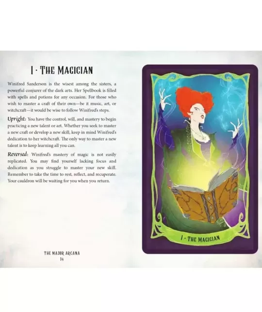 Hocus Pocus Tarot Deck And Guidebook – Set tarot captivant | Emagie.ro
