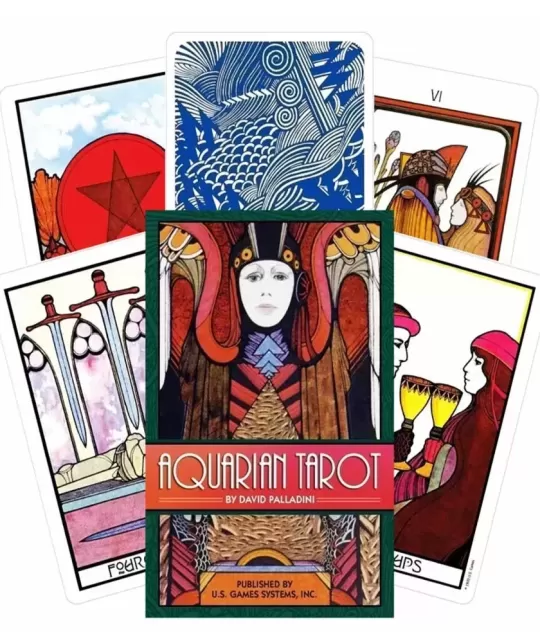 Aquarian Tarot – Set tarot contemplativ | Emagie.ro