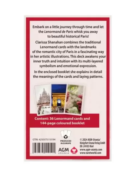 Lenormand De Paris – Set tarot poetic | Emagie.ro