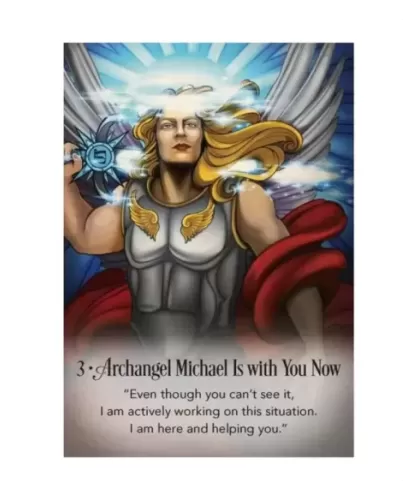 Archangel Michael Sword Of Light Oracle Cards – Set oracol inspirat | Emagie.ro