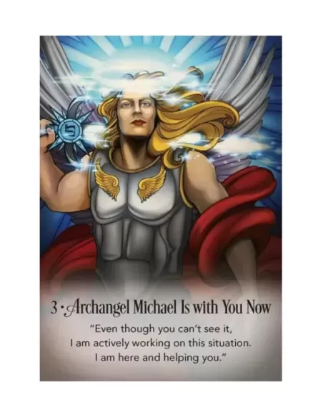 Archangel Michael Sword Of Light Oracle Cards – Set oracol inspirat | Emagie.ro