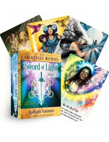 Archangel Michael Sword Of Light Oracle Cards – Set oracol inspirat | Emagie.ro