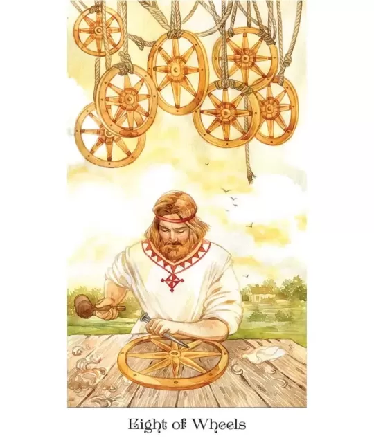 Tarot Of The Golden Wheel – Set tarot premium | Emagie.ro
