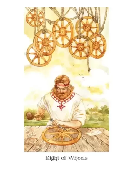 Tarot Of The Golden Wheel – Set tarot premium | Emagie.ro