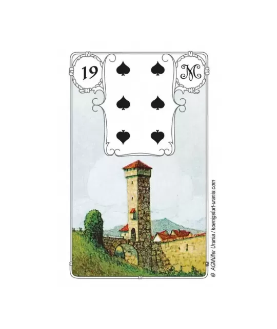 Mlle Lenormand Blue Owl – Set tarot clasic | Emagie.ro