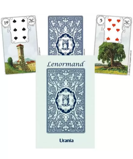 Mlle Lenormand Blue Owl – Set tarot clasic | Emagie.ro