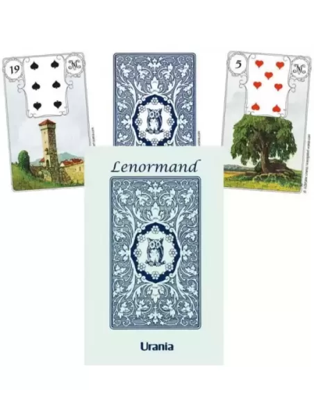Mlle Lenormand Blue Owl – Set tarot clasic | Emagie.ro