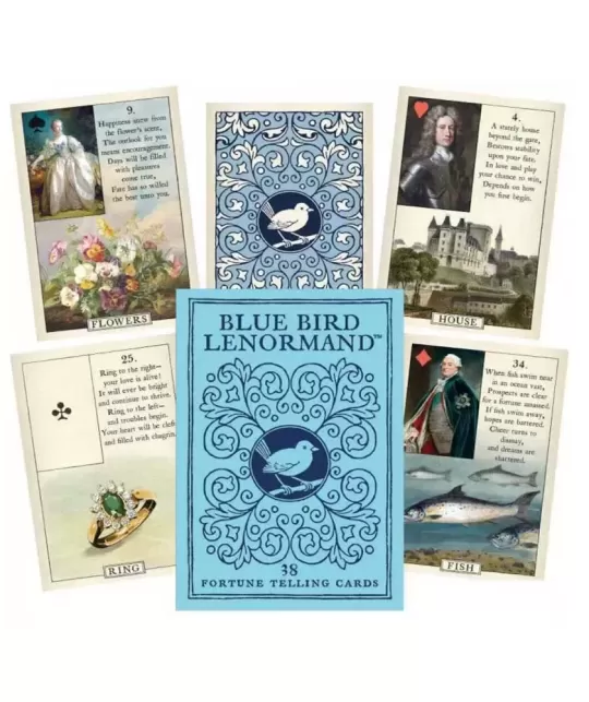 Blue Bird Lenormand – Set tarot rafinat | Emagie.ro