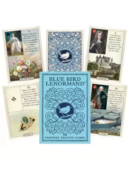 Blue Bird Lenormand – Set tarot rafinat | Emagie.ro