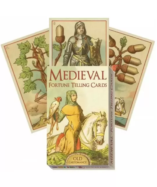 Medieval Fortune Telling Cards – Set tarot istoric | Emagie.ro