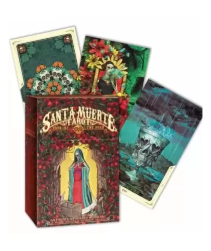 Mini Tarot - Santa Muerte – Set tarot vibrant | Emagie.ro 2
