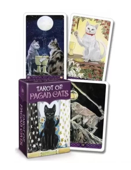 Pagan Cats Tarot Mini – Deep Tarot Set | Emagie.ro