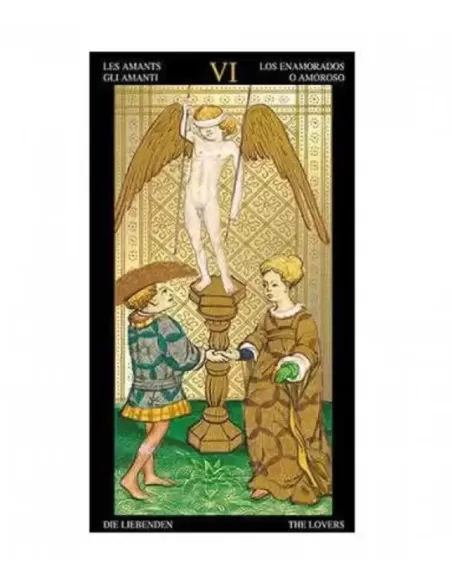 Golden Visconti Tarot Grand Trumps – Set tarot elegant | Emagie.ro