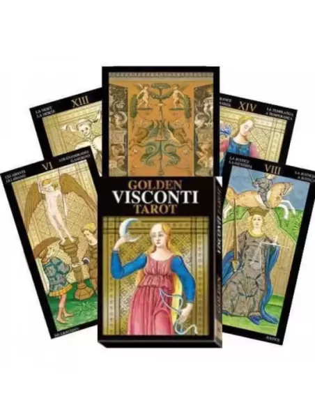 Golden Visconti Tarot Grand Trumps – Set tarot elegant | Emagie.ro
