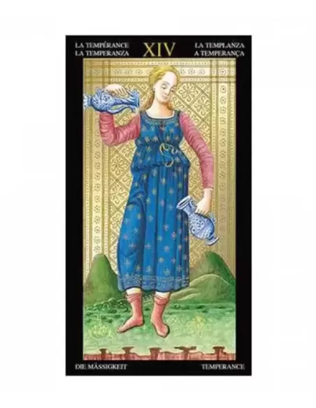 Golden Visconti Tarot Grand Trumps – Set tarot elegant | Emagie.ro