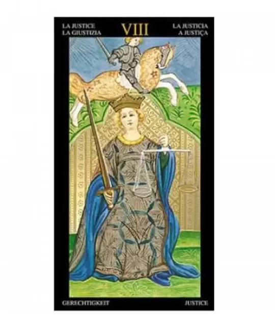 Golden Visconti Tarot Grand Trumps – Set tarot elegant | Emagie.ro