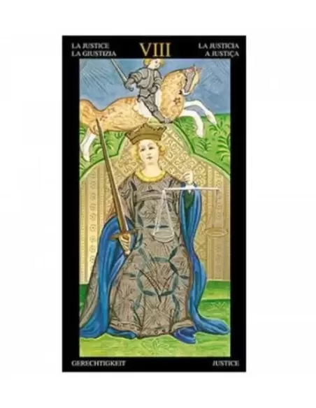 Golden Visconti Tarot Grand Trumps – Set tarot elegant | Emagie.ro