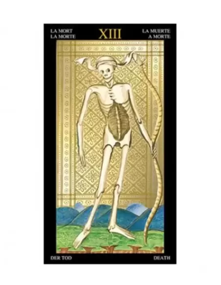 Golden Visconti Tarot Grand Trumps – Set tarot elegant | Emagie.ro