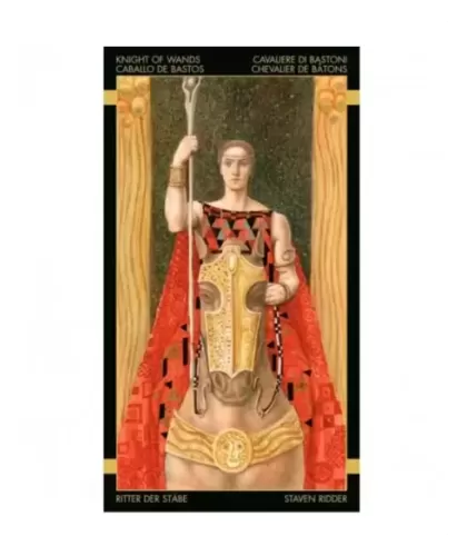 Atanassov Mini Tarot Golden Klimt – Set tarot elegant | Emagie.ro 2