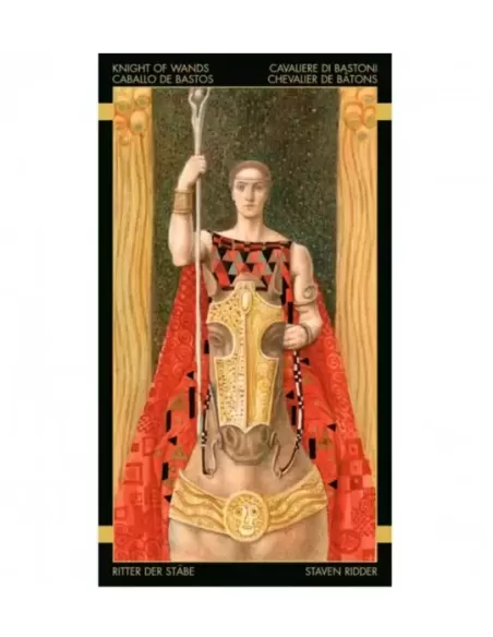 Atanassov Mini Tarot Golden Klimt – Set tarot elegant | Emagie.ro