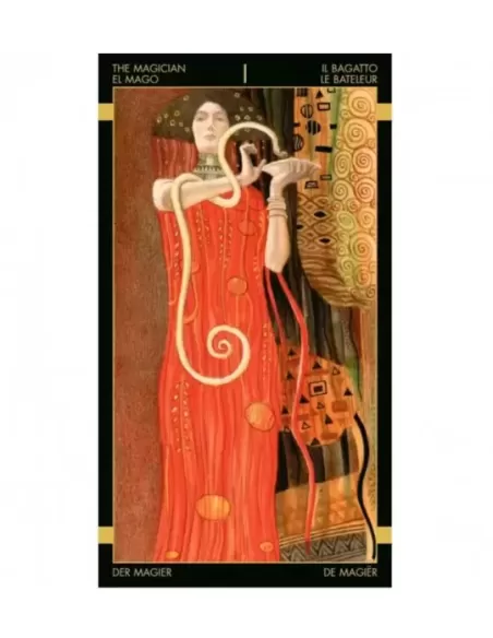 Atanassov Mini Tarot Golden Klimt – Set tarot elegant | Emagie.ro