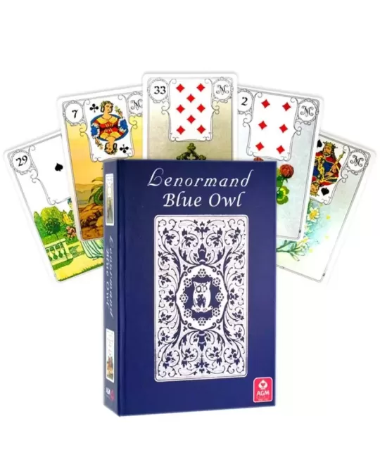 BLUE OWL PREMIUM EDITION CARDS MILLE LENORMAND – Set oracol premium | Emagie.ro