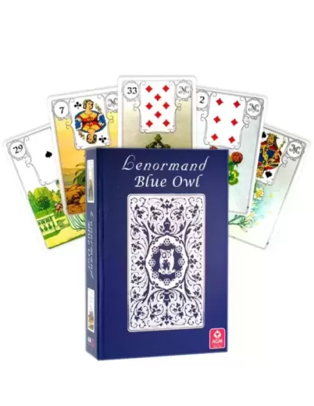 BLUE OWL PREMIUM EDITION CARDS MILLE LENORMAND – Set oracol premium | Emagie.ro