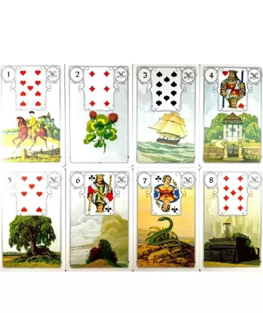 BLUE OWL PREMIUM EDITION CARDS MILLE LENORMAND – Set oracol premium | Emagie.ro