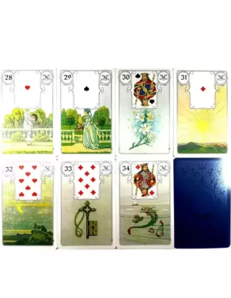 BLUE OWL PREMIUM EDITION CARDS MILLE LENORMAND – Set oracol premium | Emagie.ro