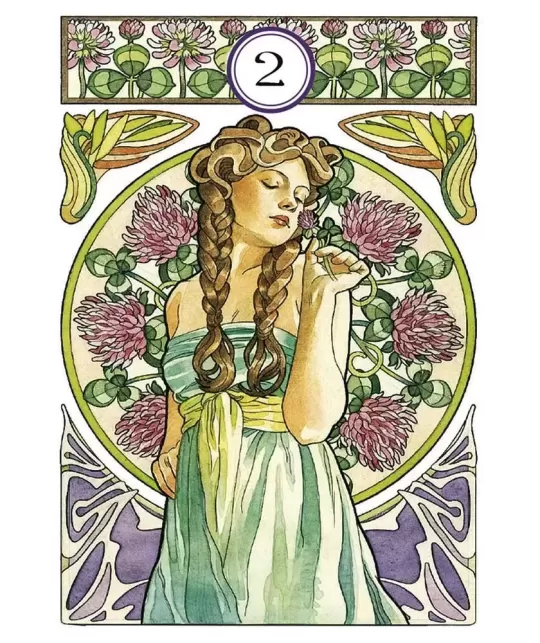 Art Nouveau Lenormand Oracle – Set oracol elegant | Emagie.ro