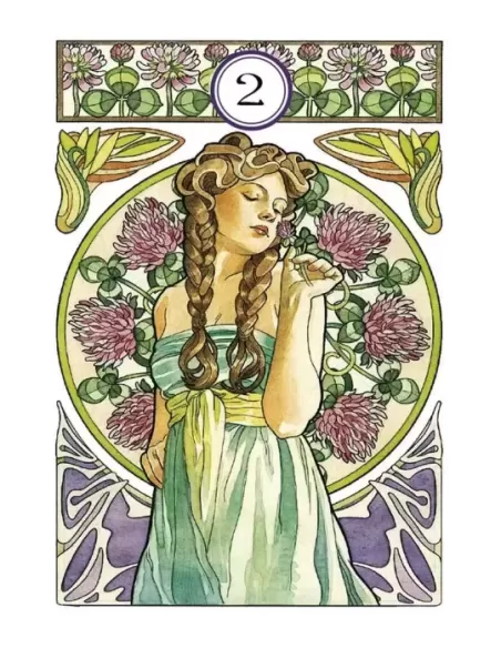 Art Nouveau Lenormand Oracle – Set oracol elegant | Emagie.ro