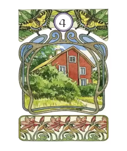 Art Nouveau Lenormand Oracle – Set oracol elegant | Emagie.ro 2