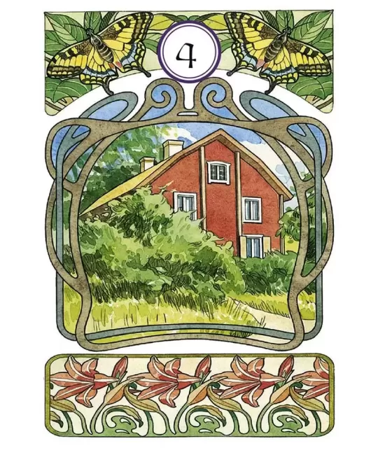 Art Nouveau Lenormand Oracle – Set oracol elegant | Emagie.ro
