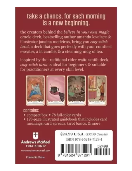 COZY WITCH TAROT DECK – Set tarot cald și blând | Emagie.ro