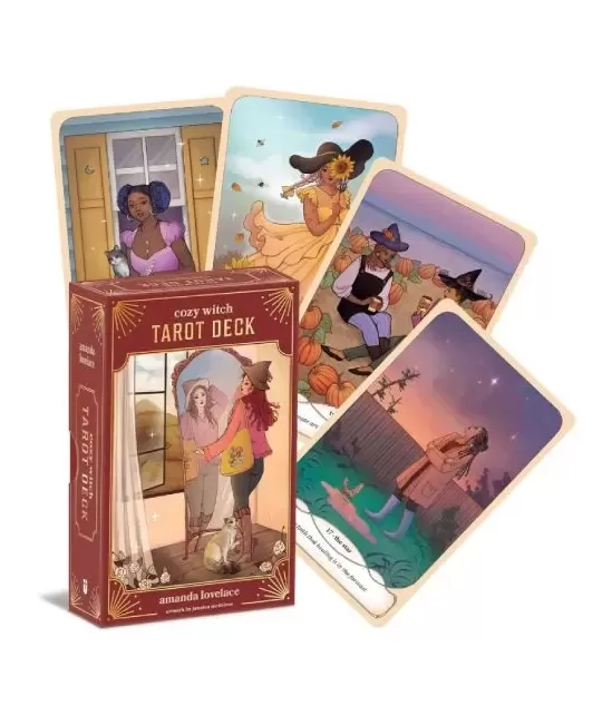 COZY WITCH TAROT DECK – Set tarot cald și blând | Emagie.ro