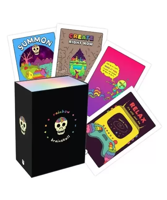 RAINBOW BRAINSKULL ORACLE – Set oracol vibrant | Emagie.ro
