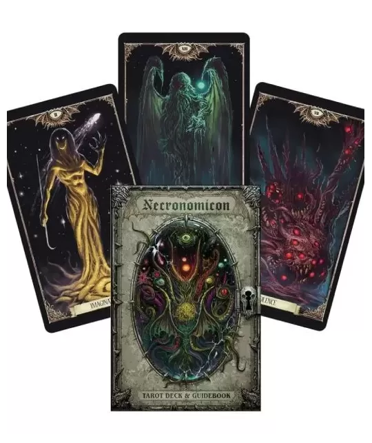 NECRONOMICON TAROT DECK – Mysterious Tarot Set | Emagie.ro