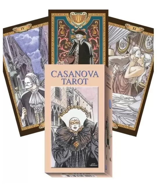 RAIMONDO LUCA TAROT OF CASANOVA CARDS – Set tarot elegant | Emagie.ro