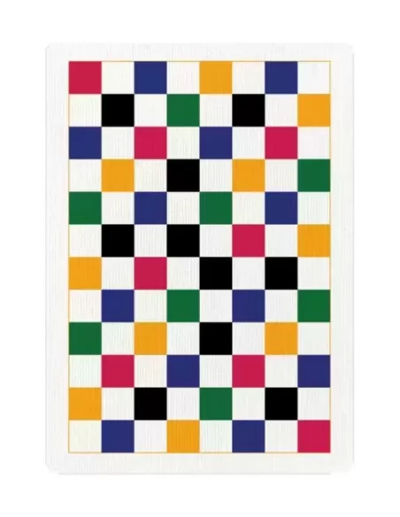 Multi Color Checkerboard – Cărți de joc premium | Emagie.ro