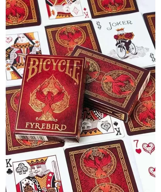 Bicycle Fyrebird – Cărți de joc premium | Emagie.ro