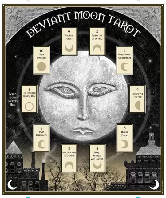 Deviant Moon Tarot Premier Edition – Set tarot introspectiv | Emagie.ro