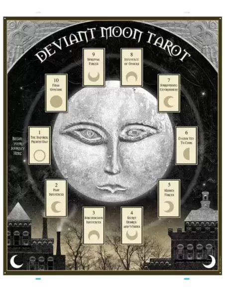 Deviant Moon Tarot Premier Edition – Set tarot introspectiv | Emagie.ro