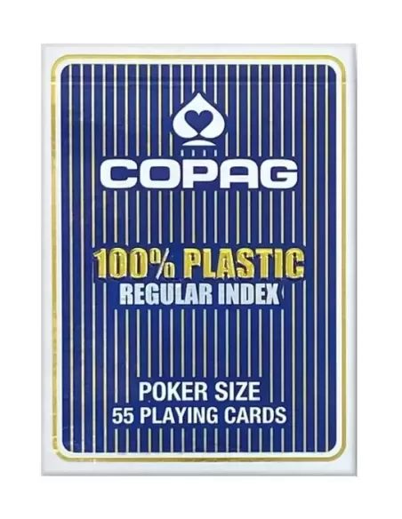 COPAG Plastic Standard Index de Poker – Cărți de joc durabile | Emagie.ro