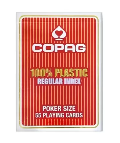 COPAG Plastic Standard Index de Poker – Cărți de joc durabile | Emagie.ro